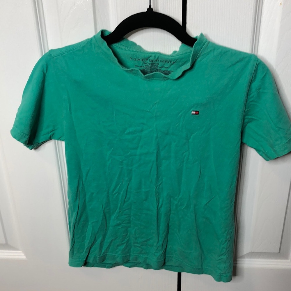 Tommy Hilfiger Green T-Shirt, S/CH/P(8/10)